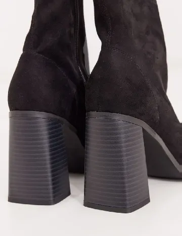 Botine PrettyLittleThing, negru Negru