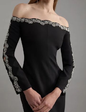 Rochie medie Karen Millen, negru