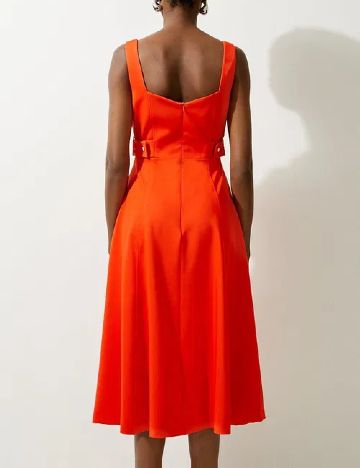Rochie medie Karen Millen, portocaliu