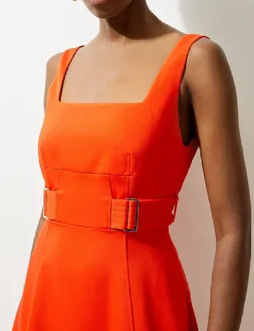 Rochie medie Karen Millen, portocaliu Portocaliu