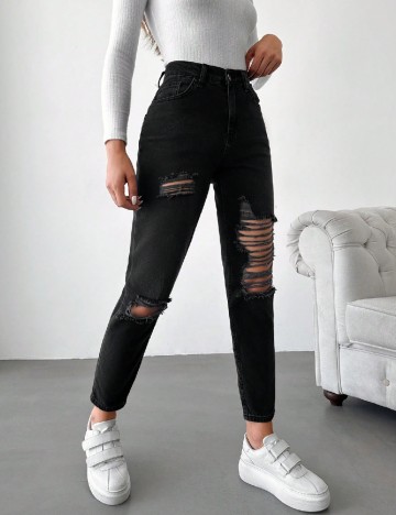 Blugi SHEIN, negru