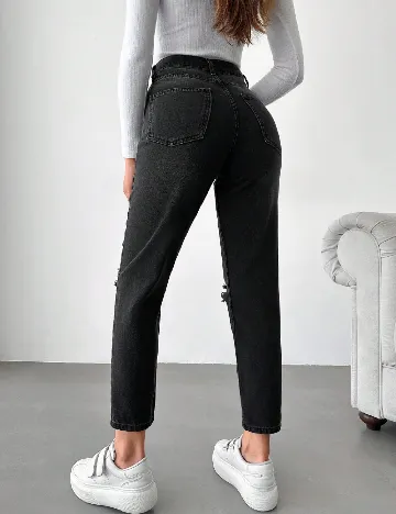 Blugi SHEIN, negru Negru