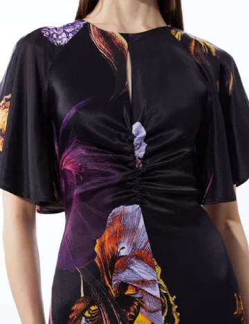 Rochie lunga Karen Millen, negru