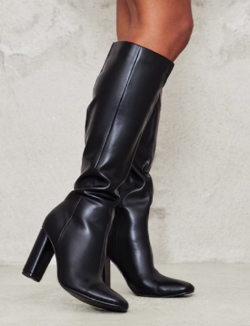 Cizme PrettyLittleThing, negru