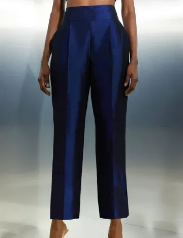 Pantaloni Karen Millen, bleumarin Albastru