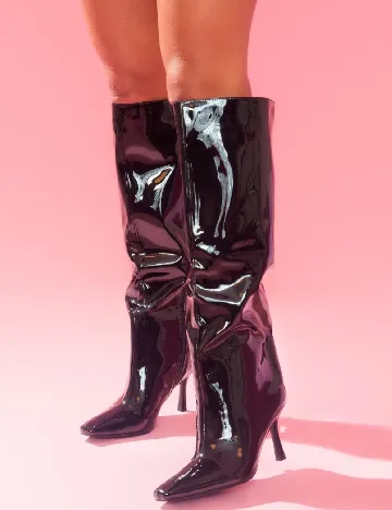 Cizme PrettyLittleThing, negru Negru