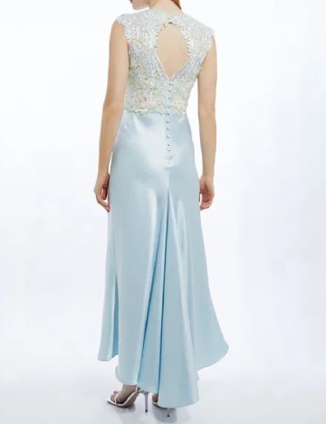 Rochie lunga Karen Millen, bleu