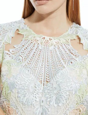 Rochie lunga Karen Millen, bleu