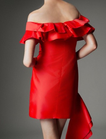 Rochie scurta Karen Millen, rosu
