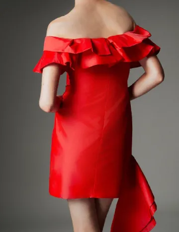Rochie scurta Karen Millen, rosu Rosu