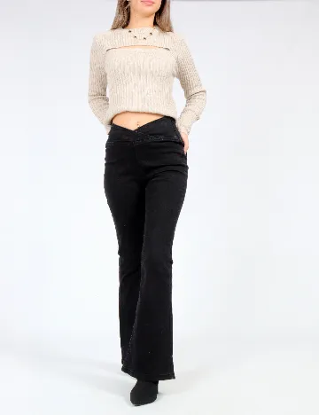 Blugi SHEIN, negru Negru