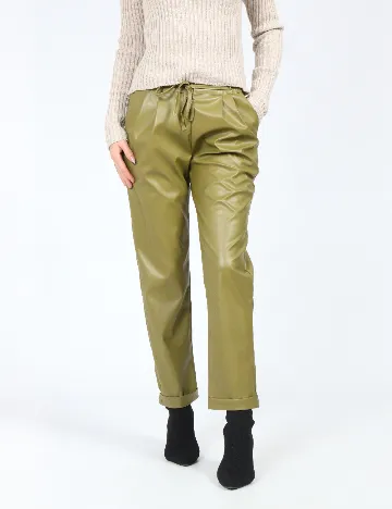 Pantaloni SHEIN, verde Verde