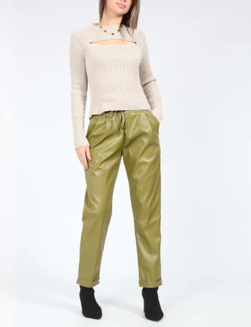 Pantaloni SHEIN, verde Verde
