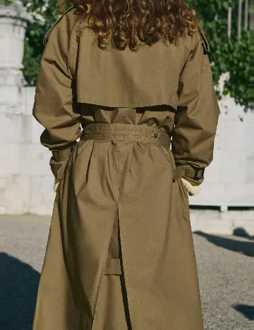 Trench Mango, verde Verde