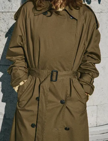 Trench Mango, verde Verde