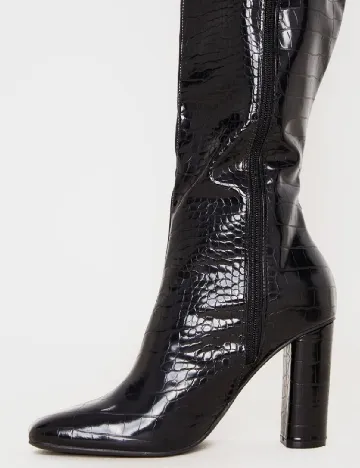 Cizme PrettyLittleThing, negru Negru