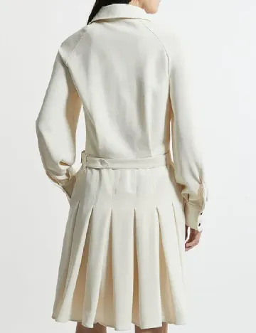 Rochie scurta Karen Millen, ecru Alb