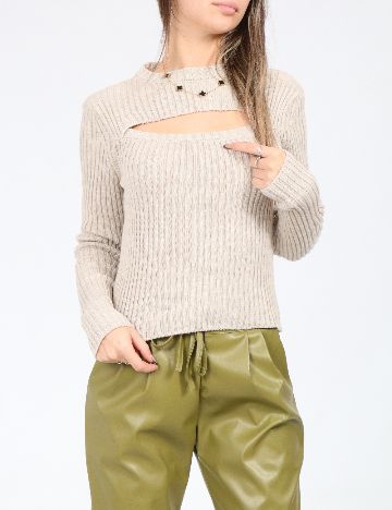 Bluza SHEIN, bej