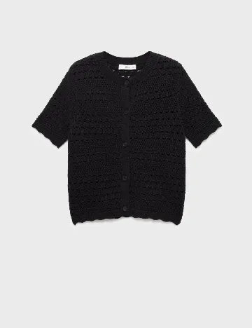 Cardigan Mango, negrun Negru