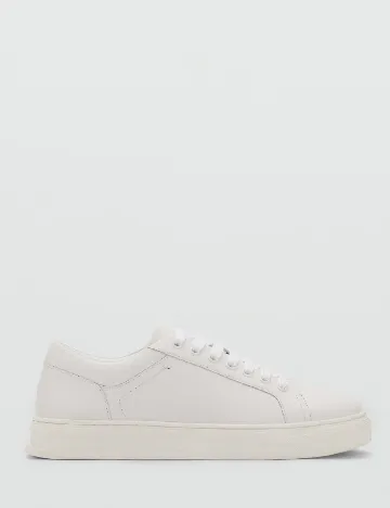 Adidasi Mango, alb Alb