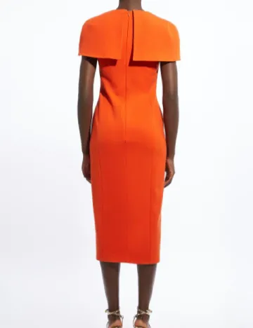 Rochie medie Karen Millen, portocaliu Portocaliu