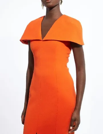 Rochie medie Karen Millen, portocaliu Portocaliu