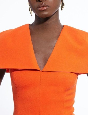 Rochie medie Karen Millen, portocaliu