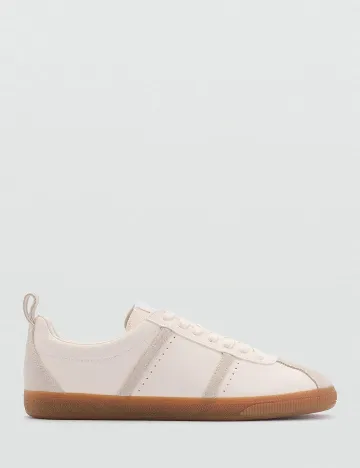 Adidasi Mango, crem Crem
