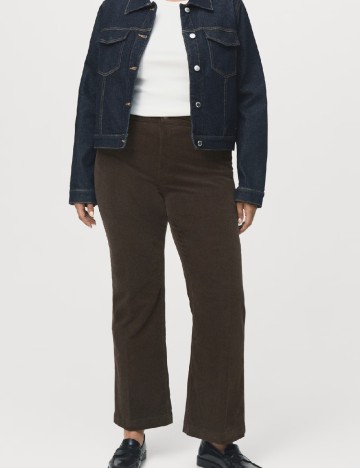 Pantaloni Mango, maro