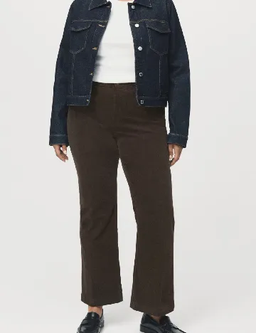 Pantaloni Mango, maro Maro