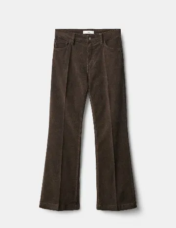 Pantaloni Mango, maro Maro