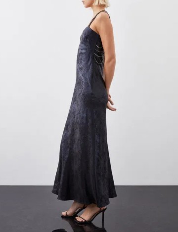 Rochie lunga Karen Millen, albastru