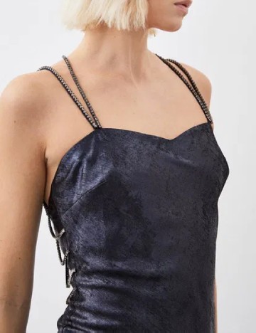 Rochie lunga Karen Millen, albastru