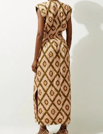 Rochie lunga Karen Millen, crem