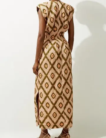 Rochie lunga Karen Millen, crem Crem