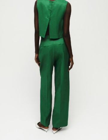 Pantaloni Mango, verde