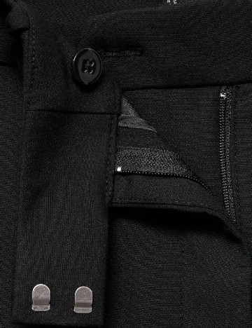 Pantaloni Mango, negru