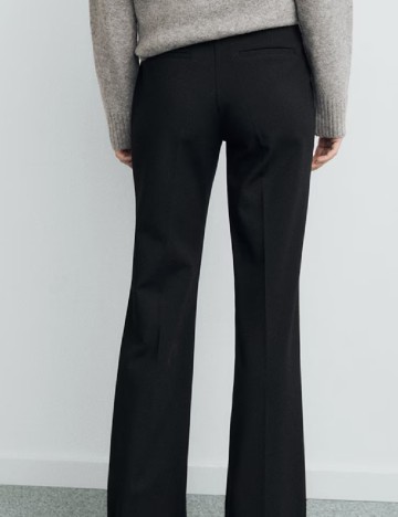 Pantaloni Mango, negru