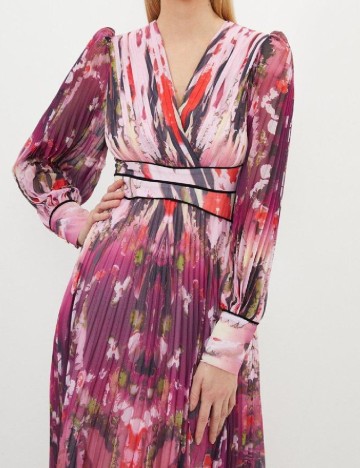 Rochie lunga Karen Millen, mix culori