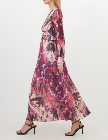 Rochie lunga Karen Millen, mix culori