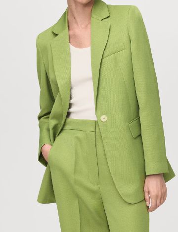 Pantaloni Mango, verde