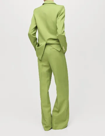 Pantaloni Mango, verde Verde