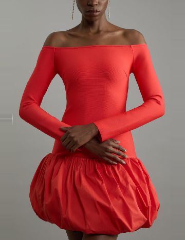 Rochie scurta Karen Millen, rosu