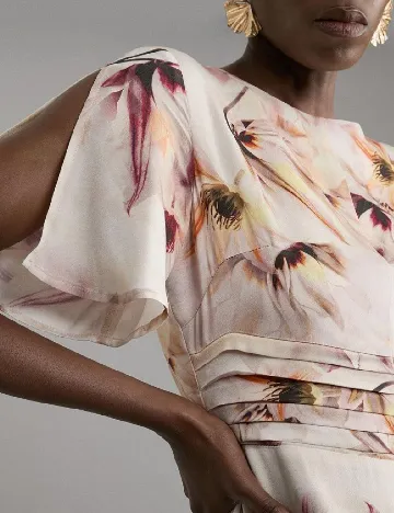 Rochie medie Karen Millen, floral print Floral print