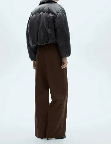 Pantaloni Mango, maro Maro