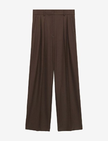 Pantaloni Mango, maro