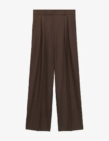 Pantaloni Mango, maro Maro