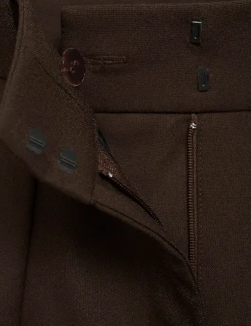 Pantaloni Mango, maro Maro