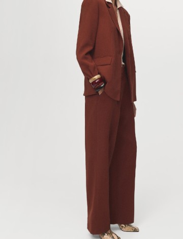 Pantaloni Mango, maro