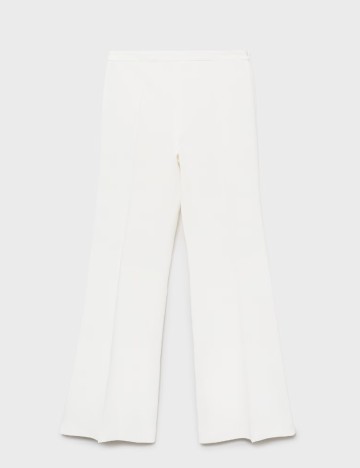 Pantaloni Mango, alb